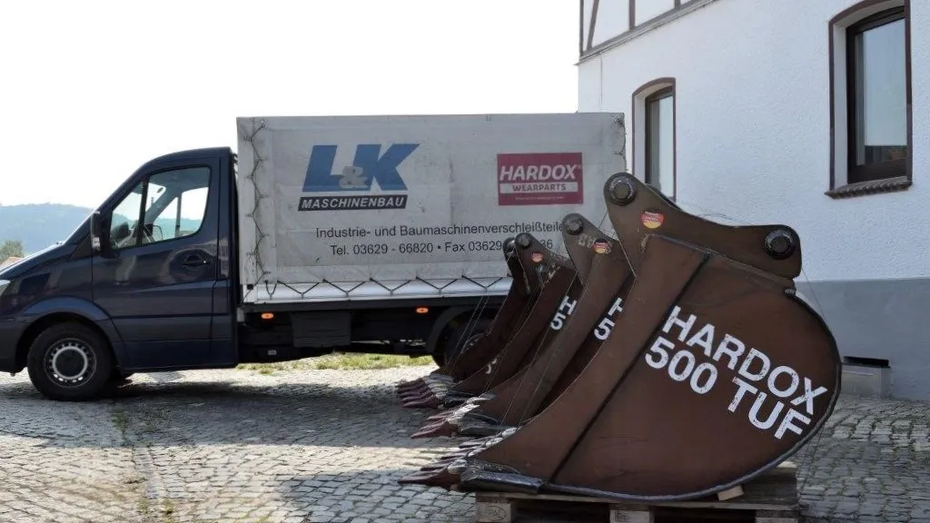 Anbaugeräte aus HARDOX